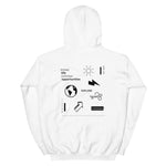 ECLECTIC FUSION HOODIE -/- (WHITE)