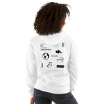 ECLECTIC FUSION HOODIE -/- (WHITE)