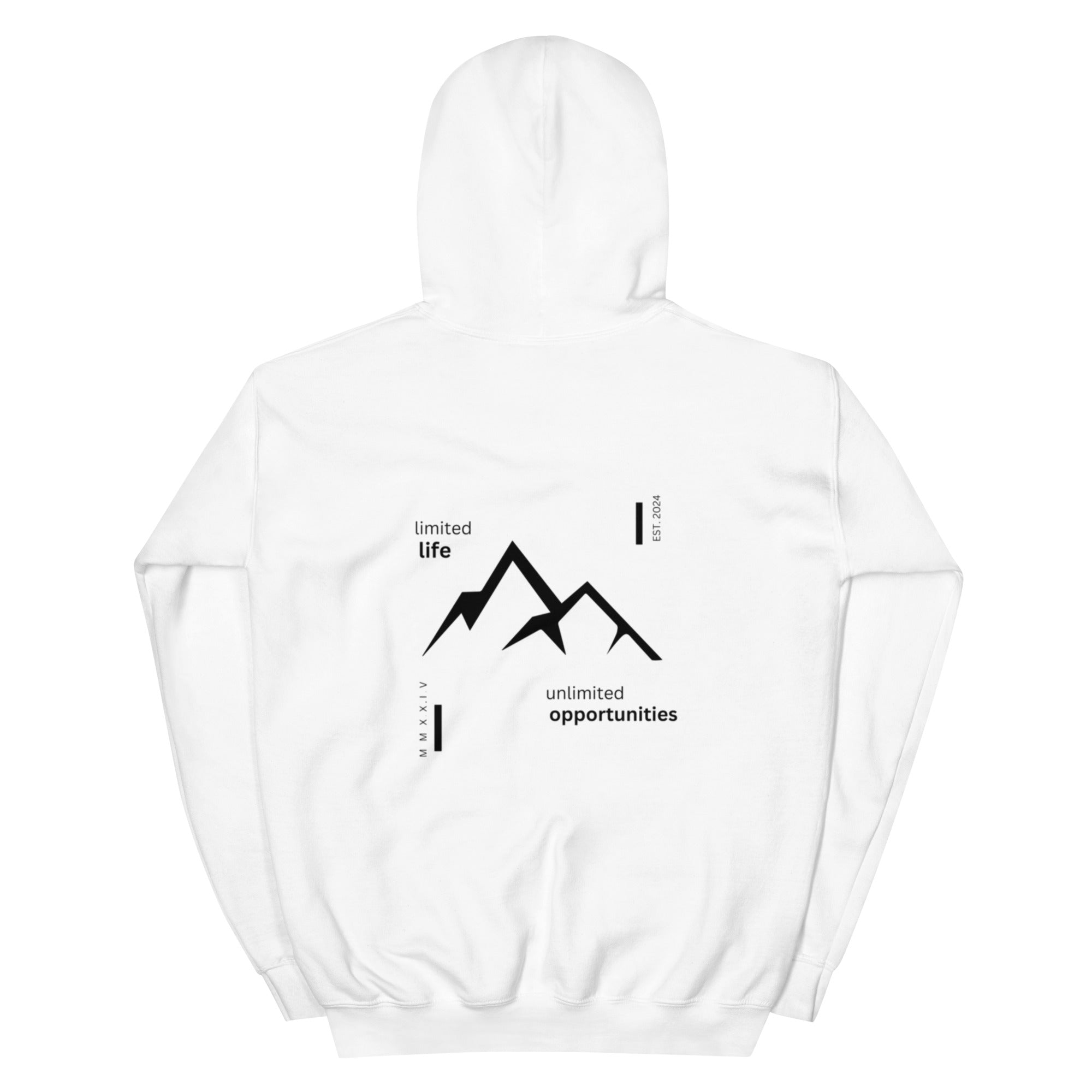 PEAK ALPINE HOODIE -/- (WHITE)