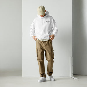 PEAK ALPINE HOODIE -/- (WHITE)