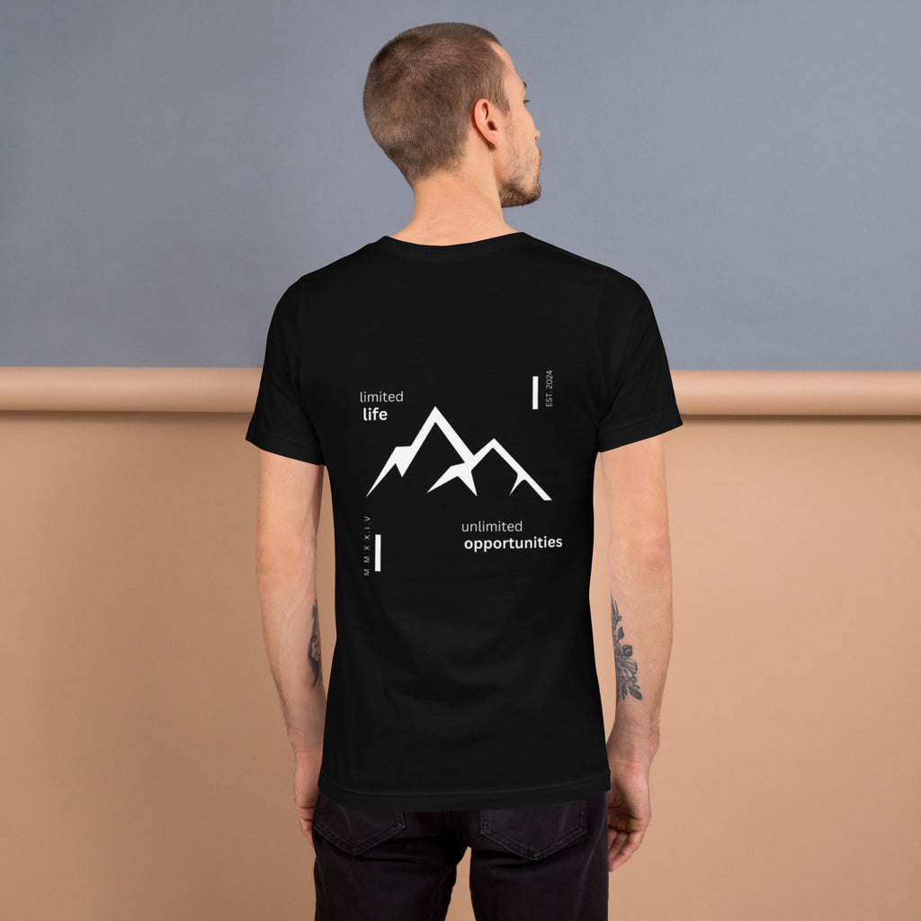 PEAK ALPINE TSHIRT -/- (BLACK)