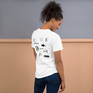 ECLECTIC FUSION TSHIRT -/- (WHITE)